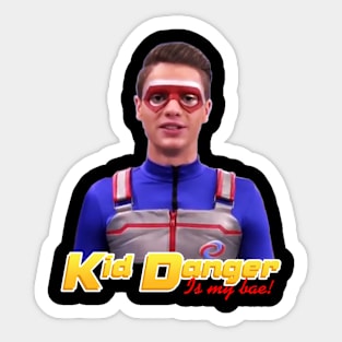 Danger is my bae Henry Danger Sticker